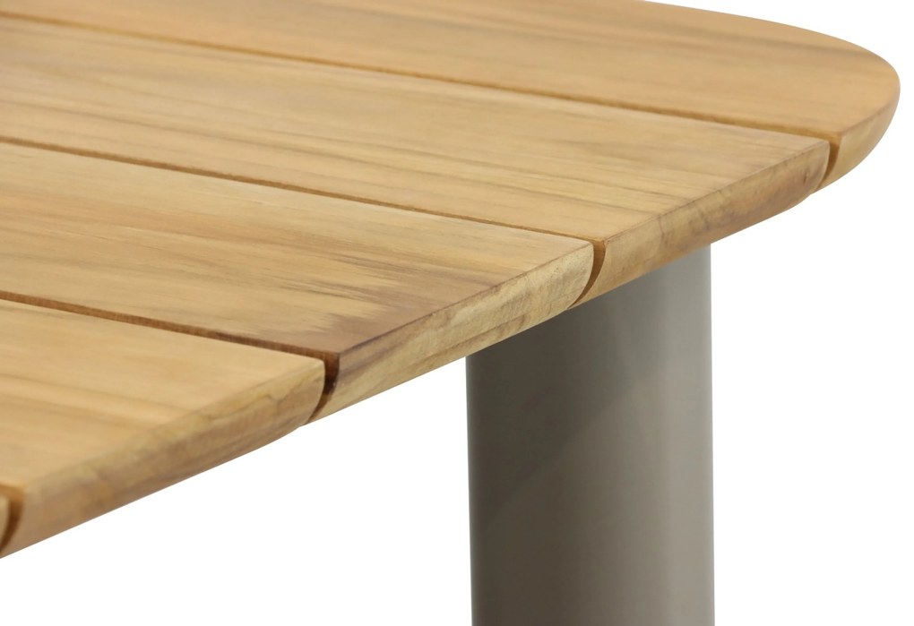 Hoek loungeset 5 personen Rope Taupe  Santika Furniture Santika