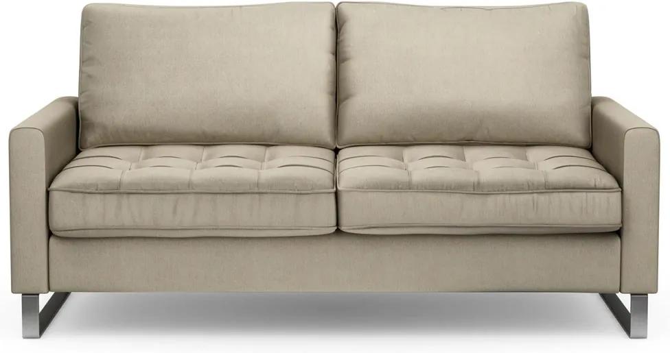 Rivièra Maison - West Houston Sofa 2,5 seater, velvet, pearl - Kleur: beige