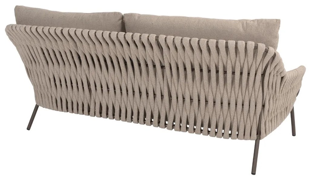 4 Seasons Outdoor Montera 3-zits loungebank terre  Loungebank    bruin weerbestendig
