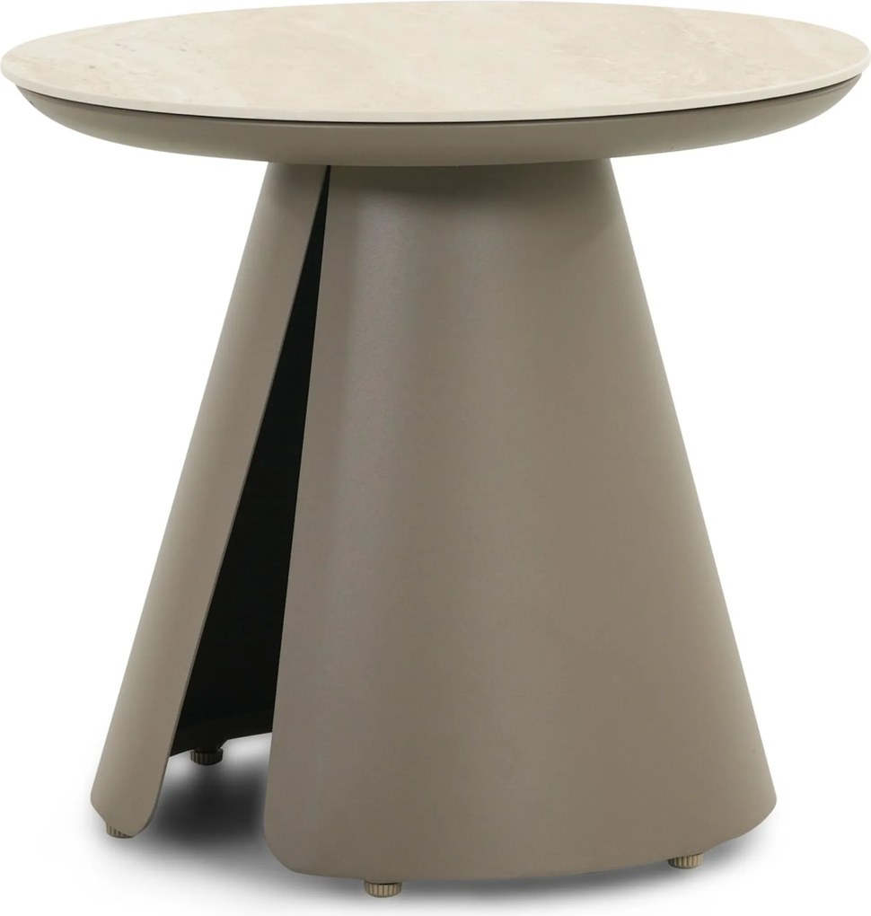 Stoel en Bank Loungeset 5 personen Aluminium Taupe Apple Bee Pine