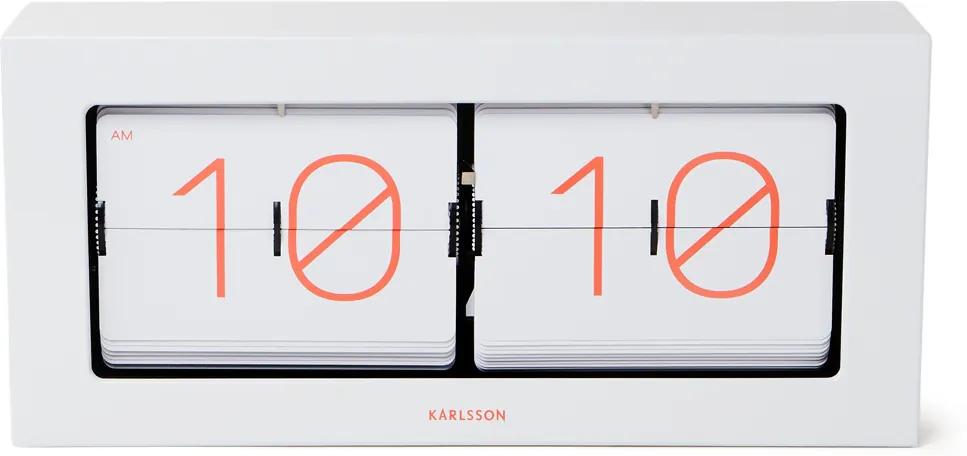 Karlsson Boxed Flip XL tafel- en wandklok