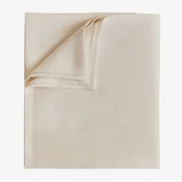 Mantel En Lino-gevangenis Crema Cannoli & 170 X 170 Cm - Sklum