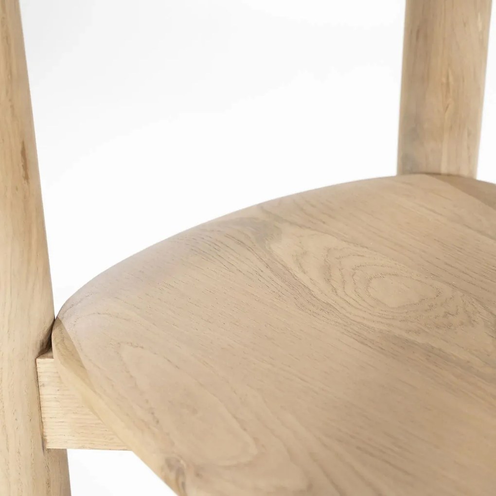 Open Vakken Kast Eiken Hout - 110x40x170cm.
