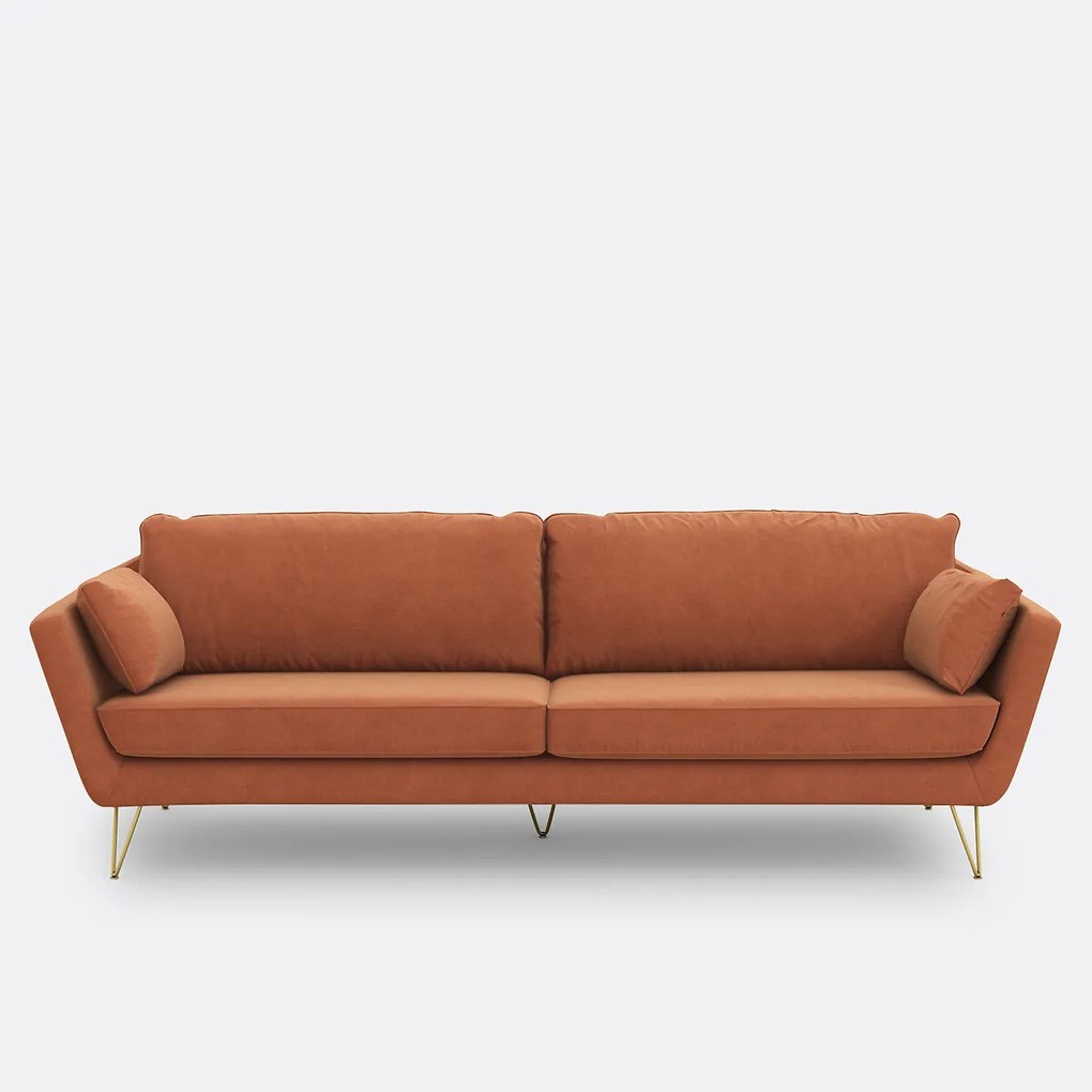 3-, 4- of 5-zits fluwelen bank, TOPIM