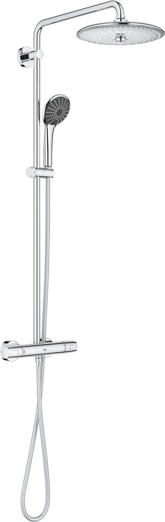 Grohe Vitalio Joy Clova 260 regendoucheset met 6 straalsoorten Ø26cm chroom