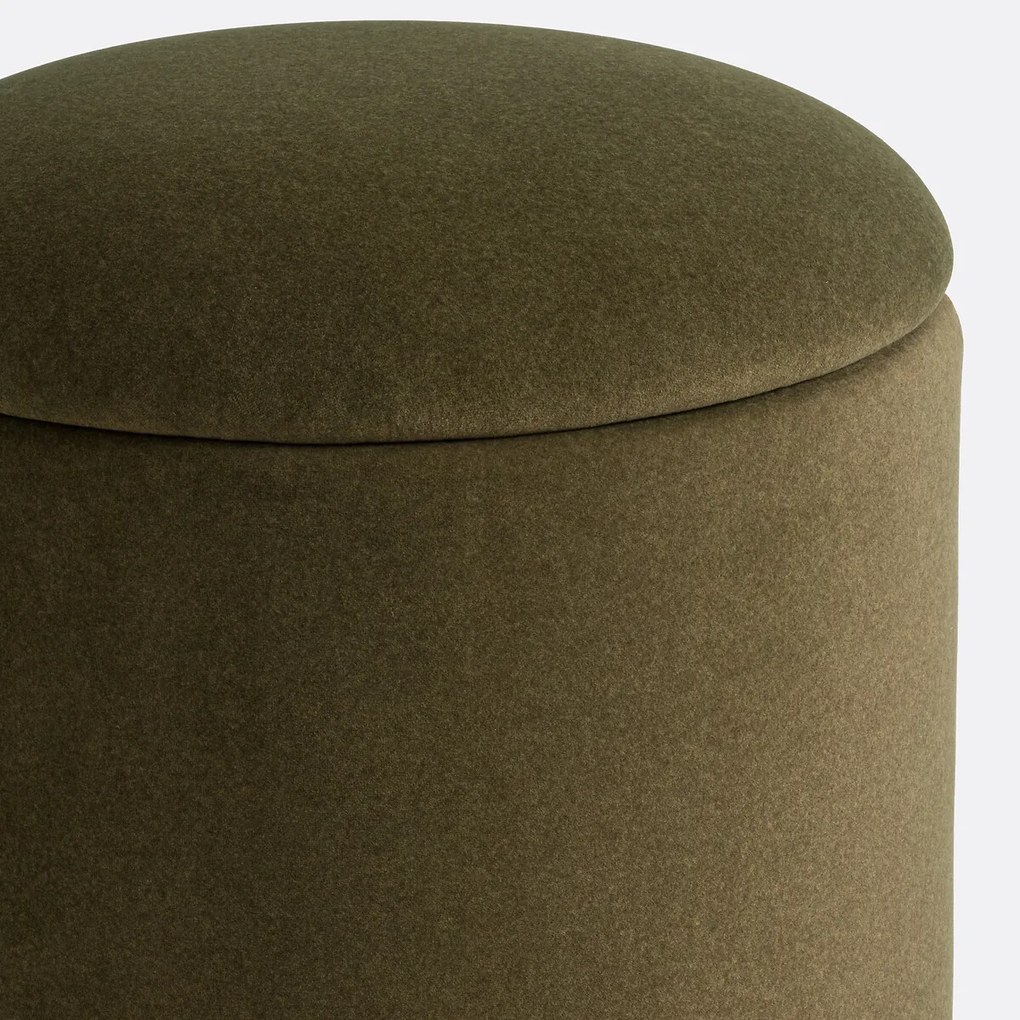 Poef met opbergruimte, fluweel, Timour