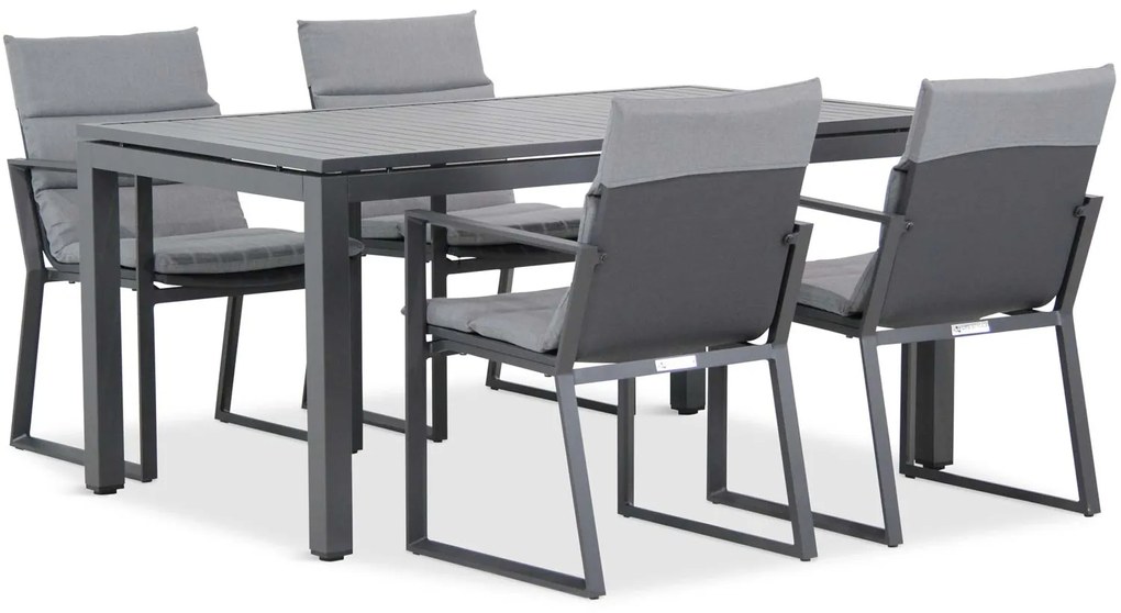 Lifestyle Treviso/Concept 180 cm dining tuinset 5-delig