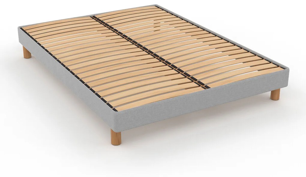 Onbedekte bedbodem met 22 flexibele latten