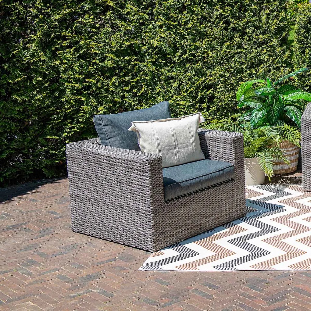 Garden Impressions Bruno lounge tuinstoel - grijs