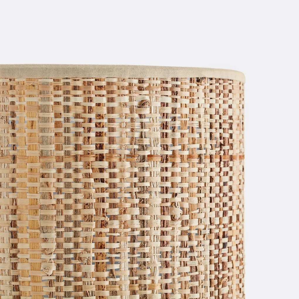 Wandlamp in raffia, Lisoa