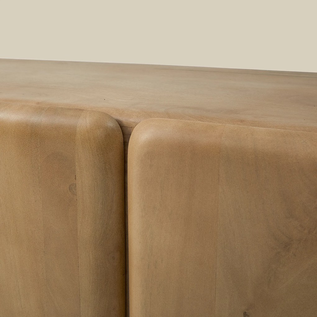 Tv-meubel Gebleekt Eiken 160 Cm - 160x45x55cm.