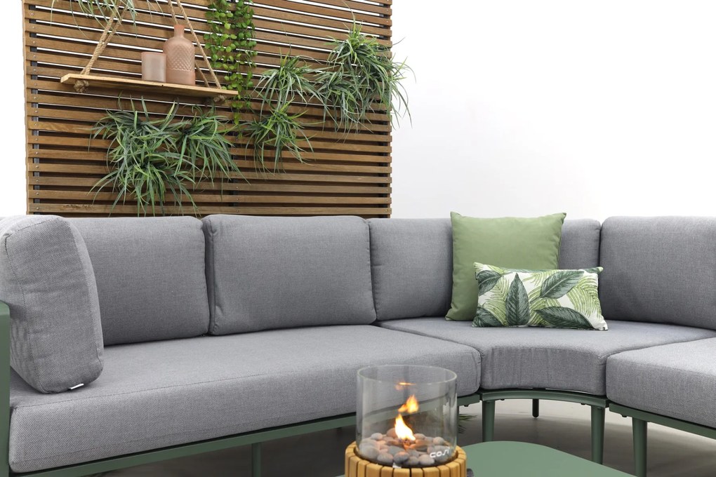 Garden Impressions Nina loungeset - Moss green/light grey