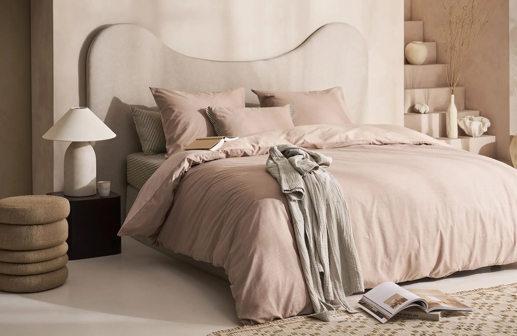vtwonen Cozy Slub Sierkussen Soft Pink – Bij Swiss Sense