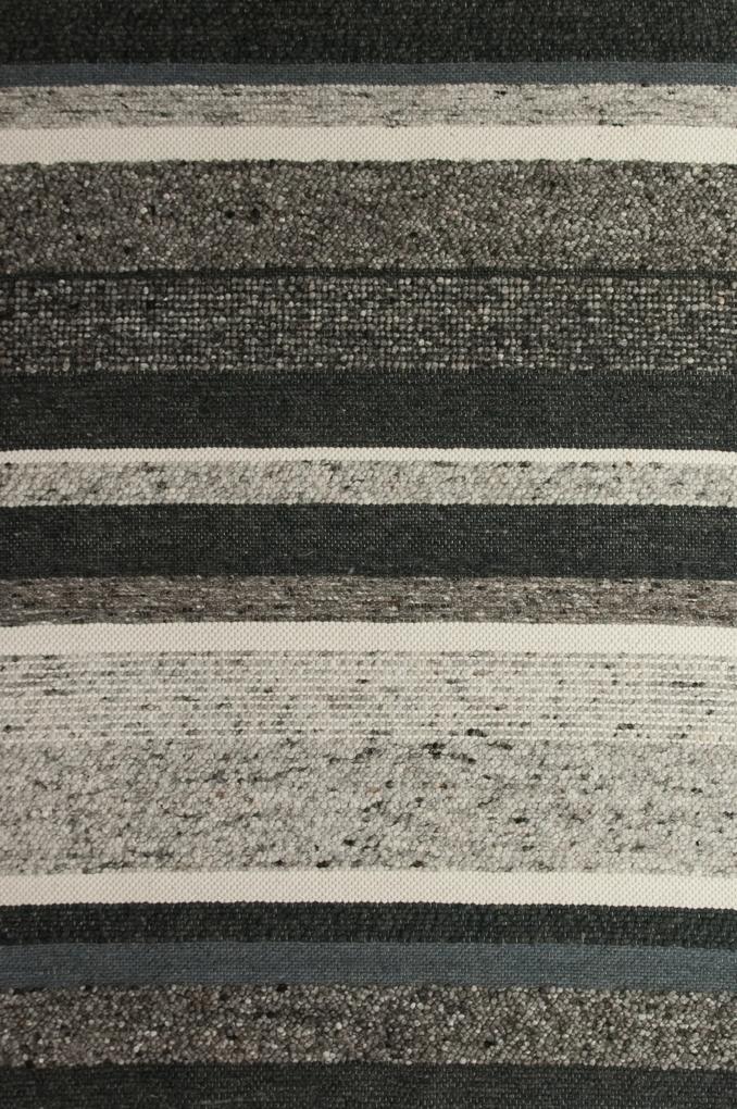 Brinker Carpets - Brinker Feel Good Carpets Step Design A Grey - 200 x 300 - Vloerkleed