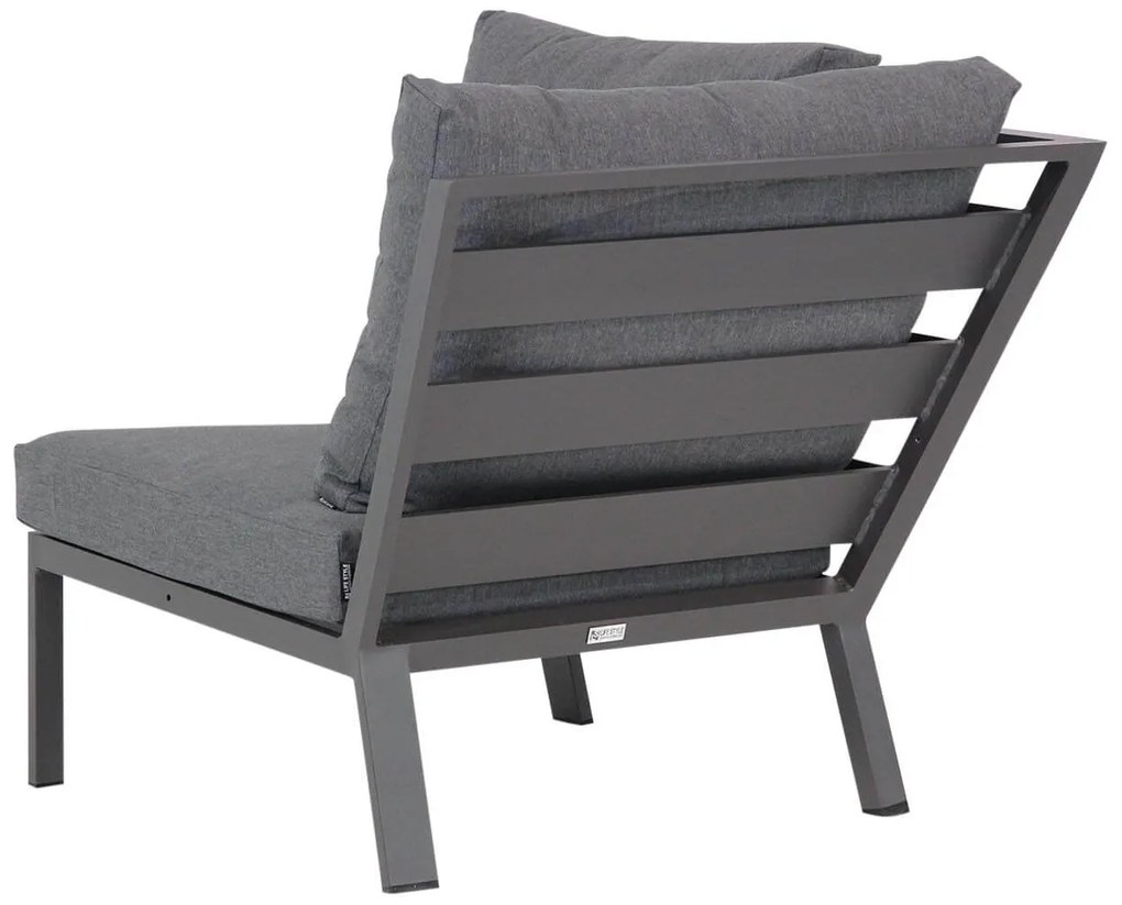 Hoek loungeset 5 personen Aluminium Grijs  Lifestyle Garden Furniture Marietta