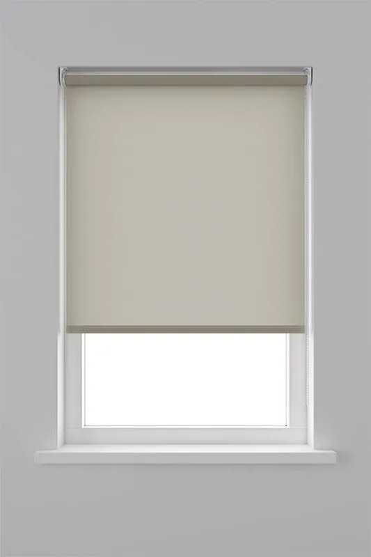 Decosol Rolgordijn Lichtdoorlatend - Licht Bruin 150 x 190 cm