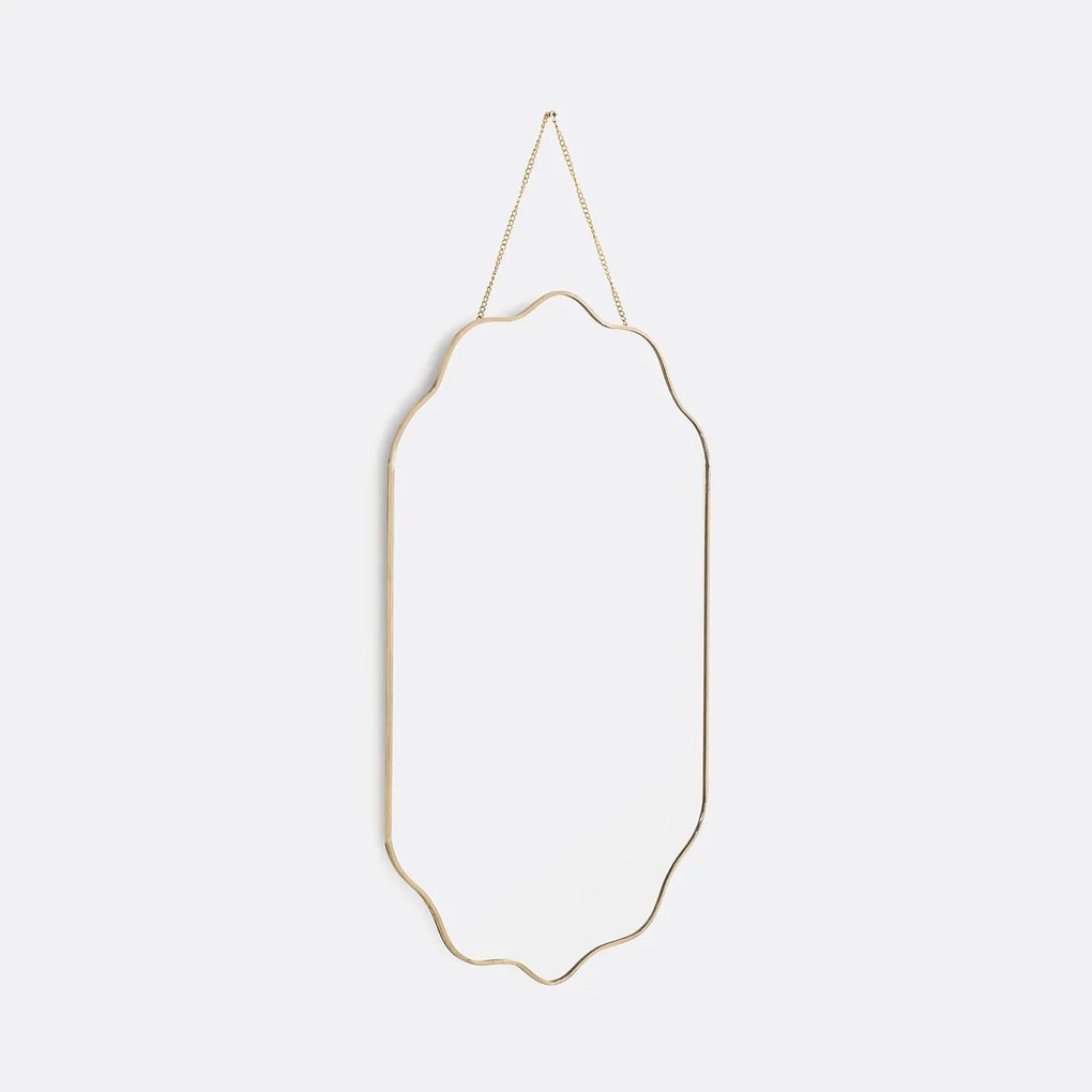 Spiegel in messing 35 x 55 cm, Uyova