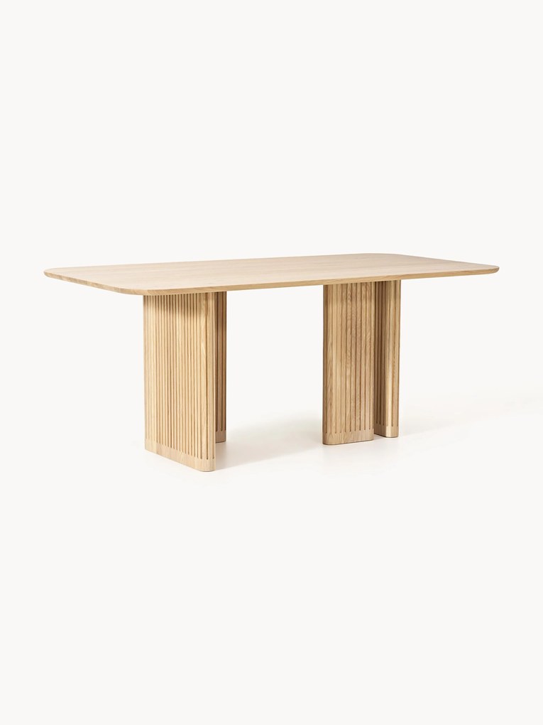 Eikenhouten eettafel Jolka, in verschillende formaten
