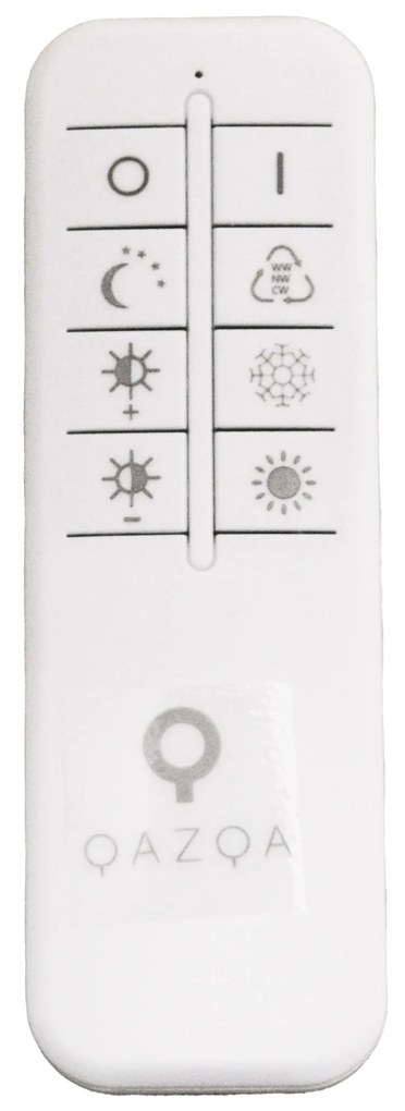 Design plafondlamp wit met donkergrijs organisch incl. LED dimbaar - Taylor