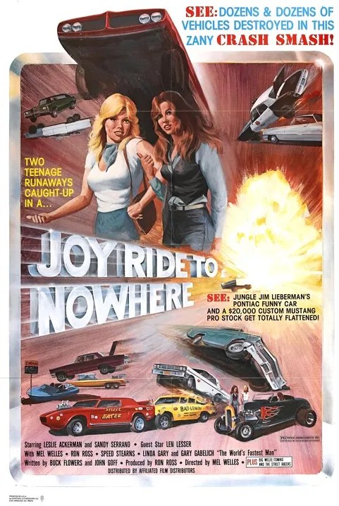 Ilustratie Joyride To Nowhere Poster