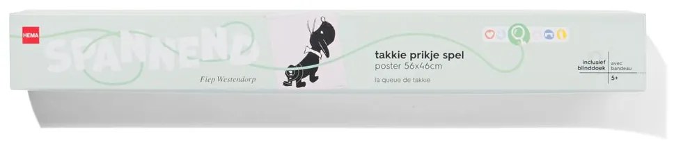 HEMA Takkie Prikje Spel Met Poster 56x46cm