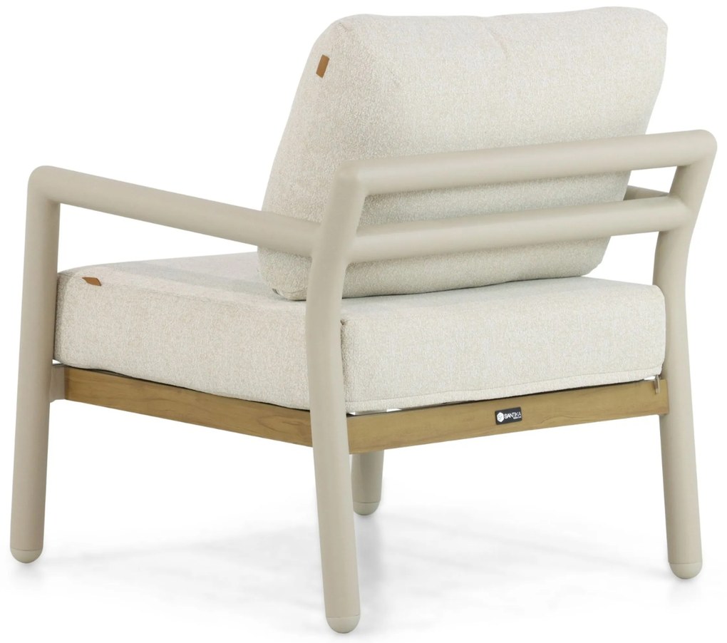 Hoek loungeset   Taupe   Santika