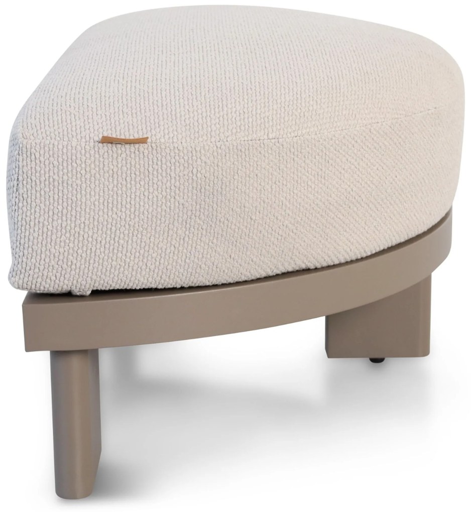 Loungeset tuin 6 personen Aluminium Taupe Santika Furniture Santika