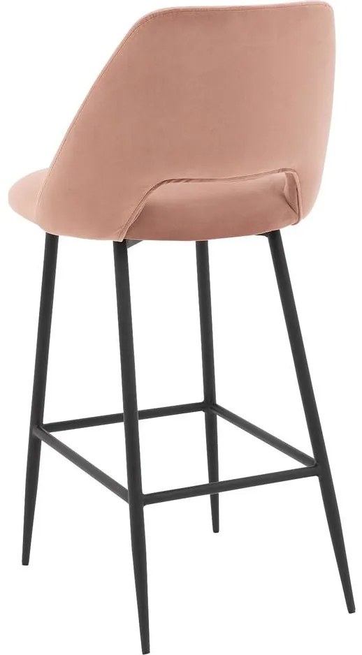 Goossens Barstoel Emma, Hoog, zithoogte 75 cm