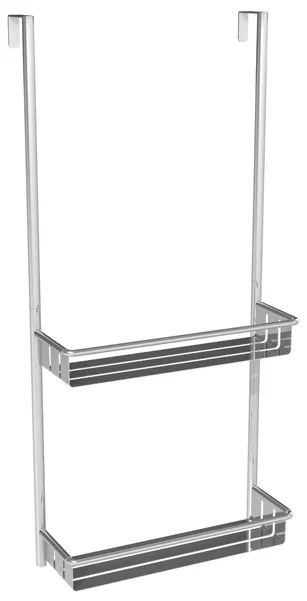 Allibert Coperblink Doucherek - 33.4x70.2cm - hangend - geborsteld chroom 823820