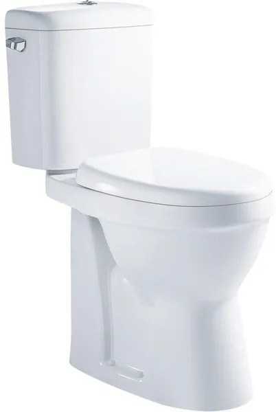 Nemo Go XJoy spoelrandloos PACK staand toilet verhoogd PK zonder spoelrand porselein wit wczitting sofclose in kunststof MFZ-09-03D RIMLESS