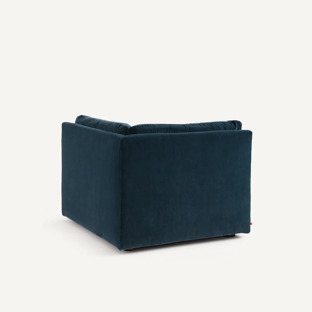 Modulaire 90° hoek in fluweel, GIULIANO