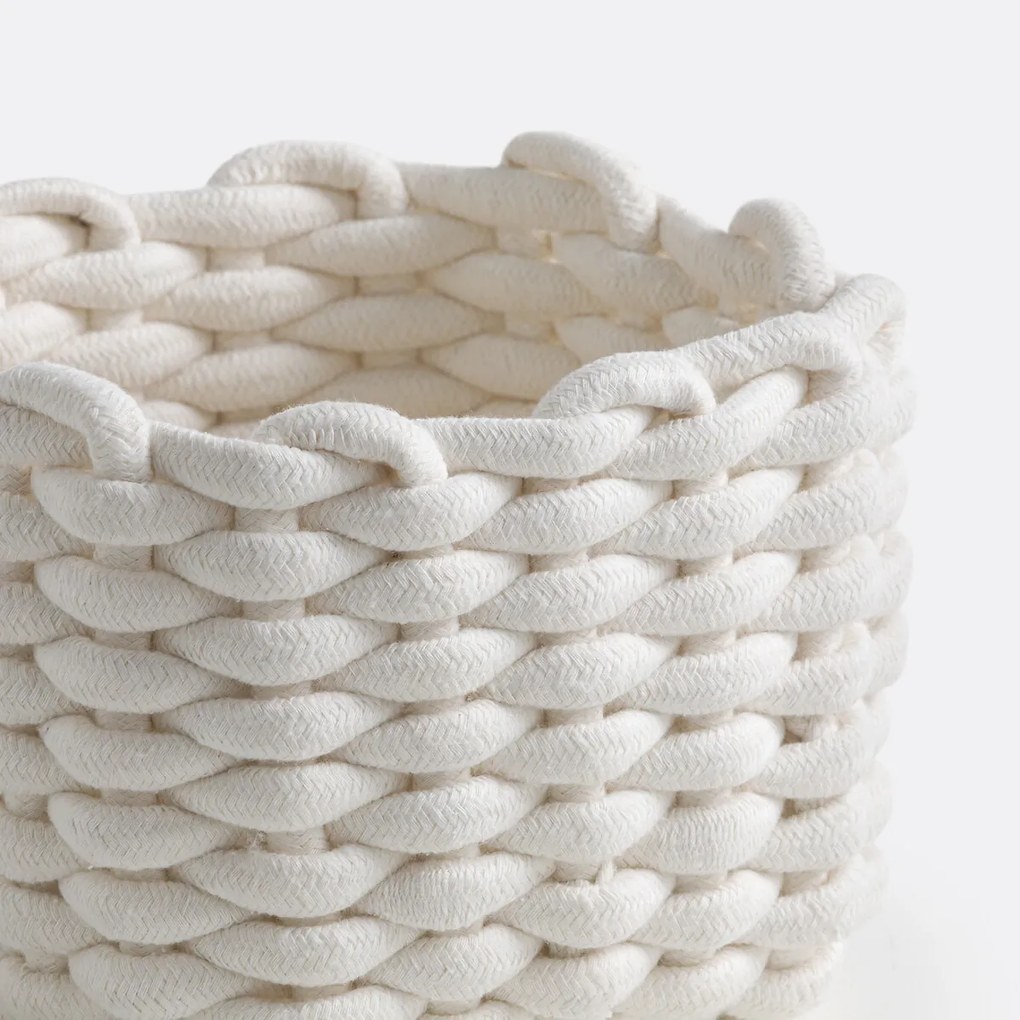 Set van 2 grote gevlochten manden, ESIAK