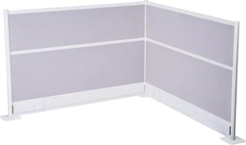 VEVOR scheidingswanden, privacyschermen, 2-pack, 72 x 48 inch, ruimteverdelers, PET-werkplekscherm met stopcontactafdekkingen, vrijstaande vouwschermen voor kantoor, bibliotheek, school