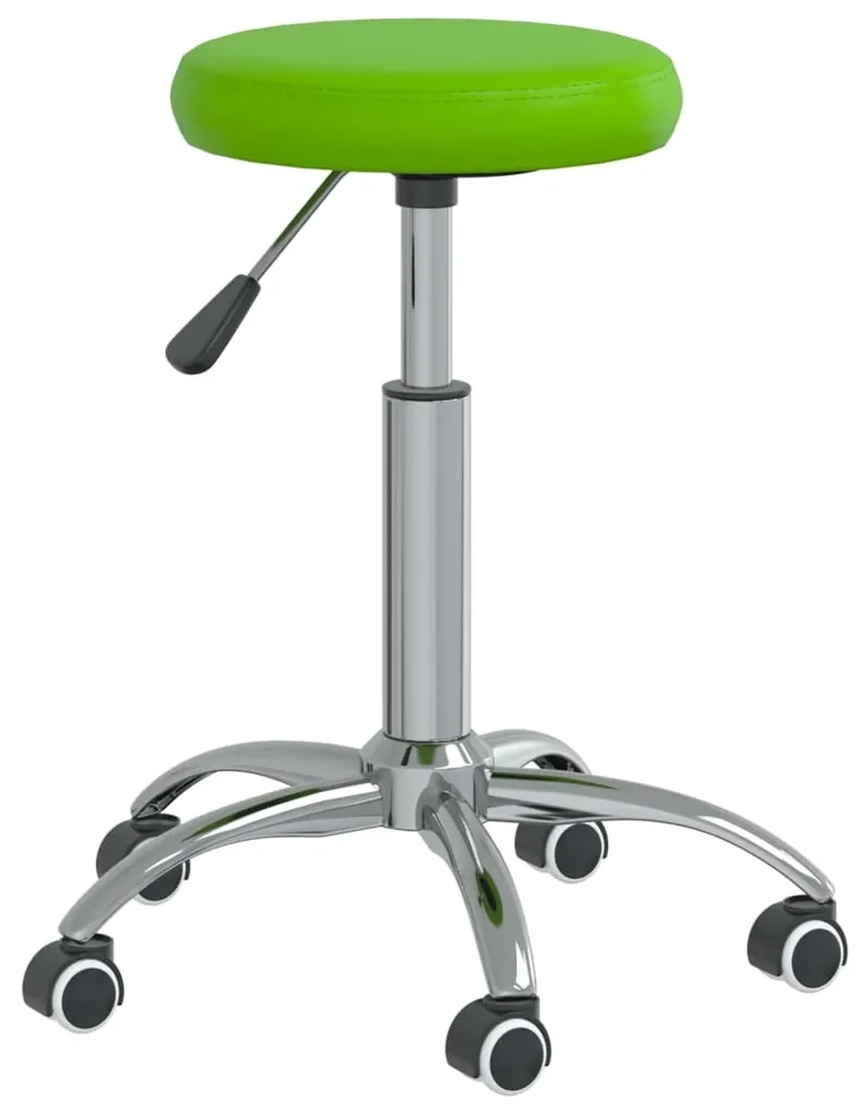 vidaXL Eetkamerstoelen 4 st kunstleer groen