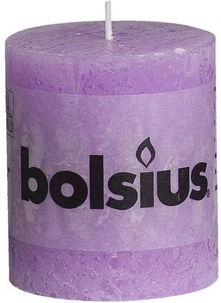 Bolsius Kaars Rustiek Lavendel 8 Cm