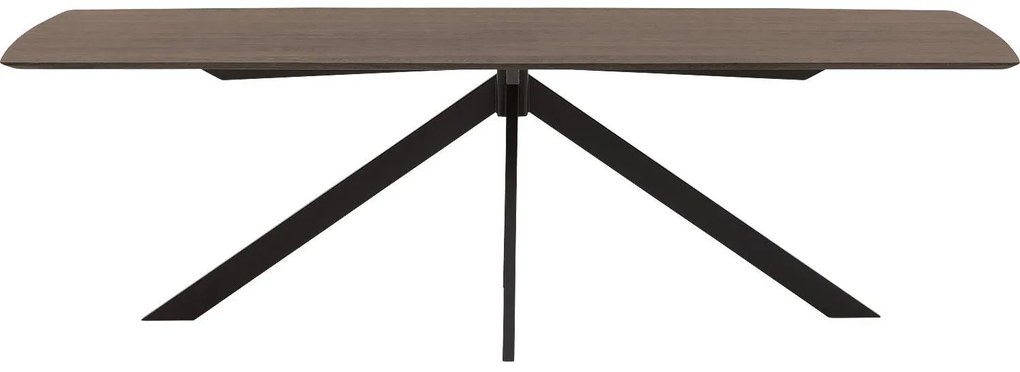 Goossens Excellent Eettafel Uniek, Semi rechthoekig 260 x 100 cm