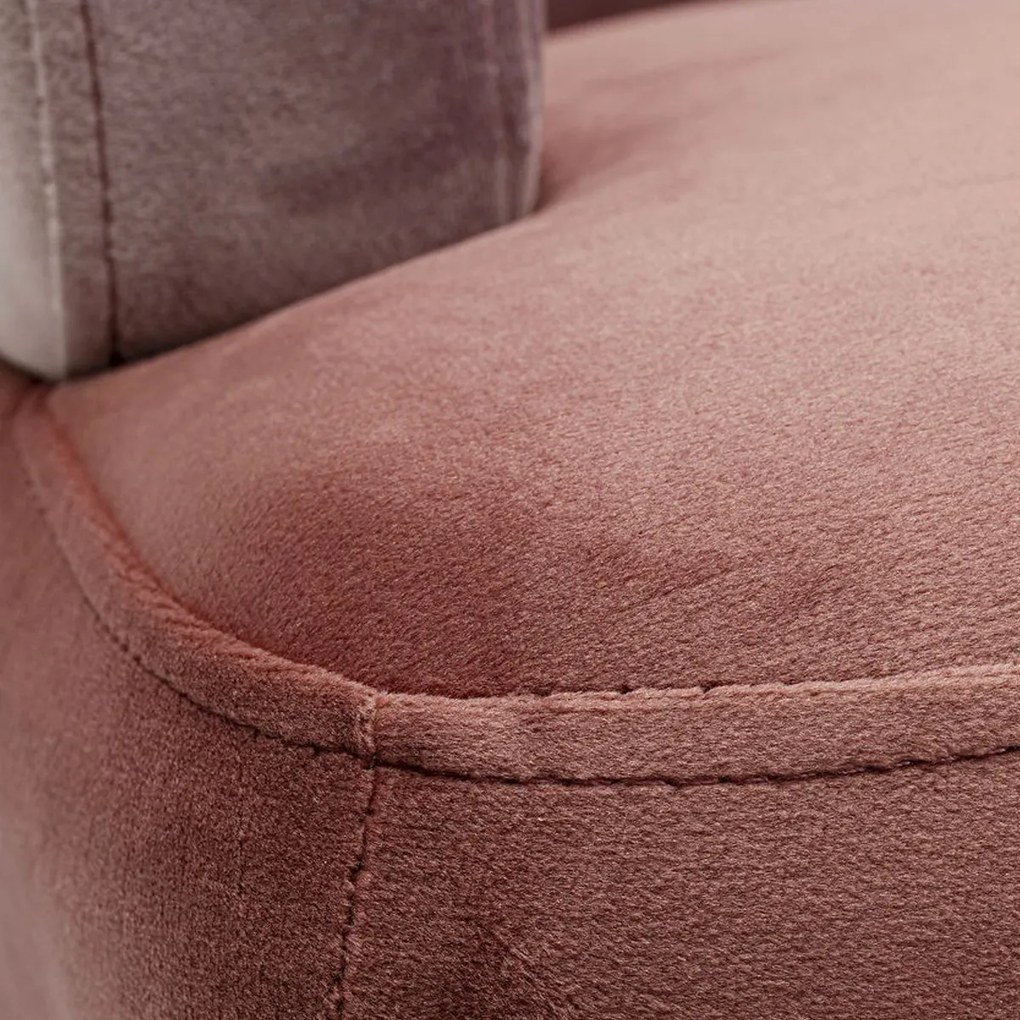 Roze Velvet Design Bankje