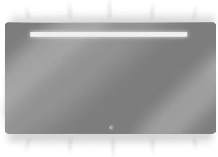 ML2-Line spiegel met horizontale LED-verlichting 160x70 cm