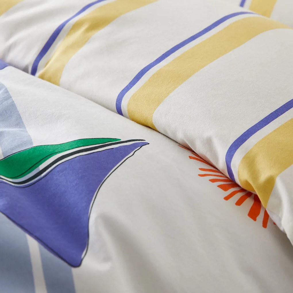 Dekbedovertrek voor kinderbed in gewassen katoen, Labhar