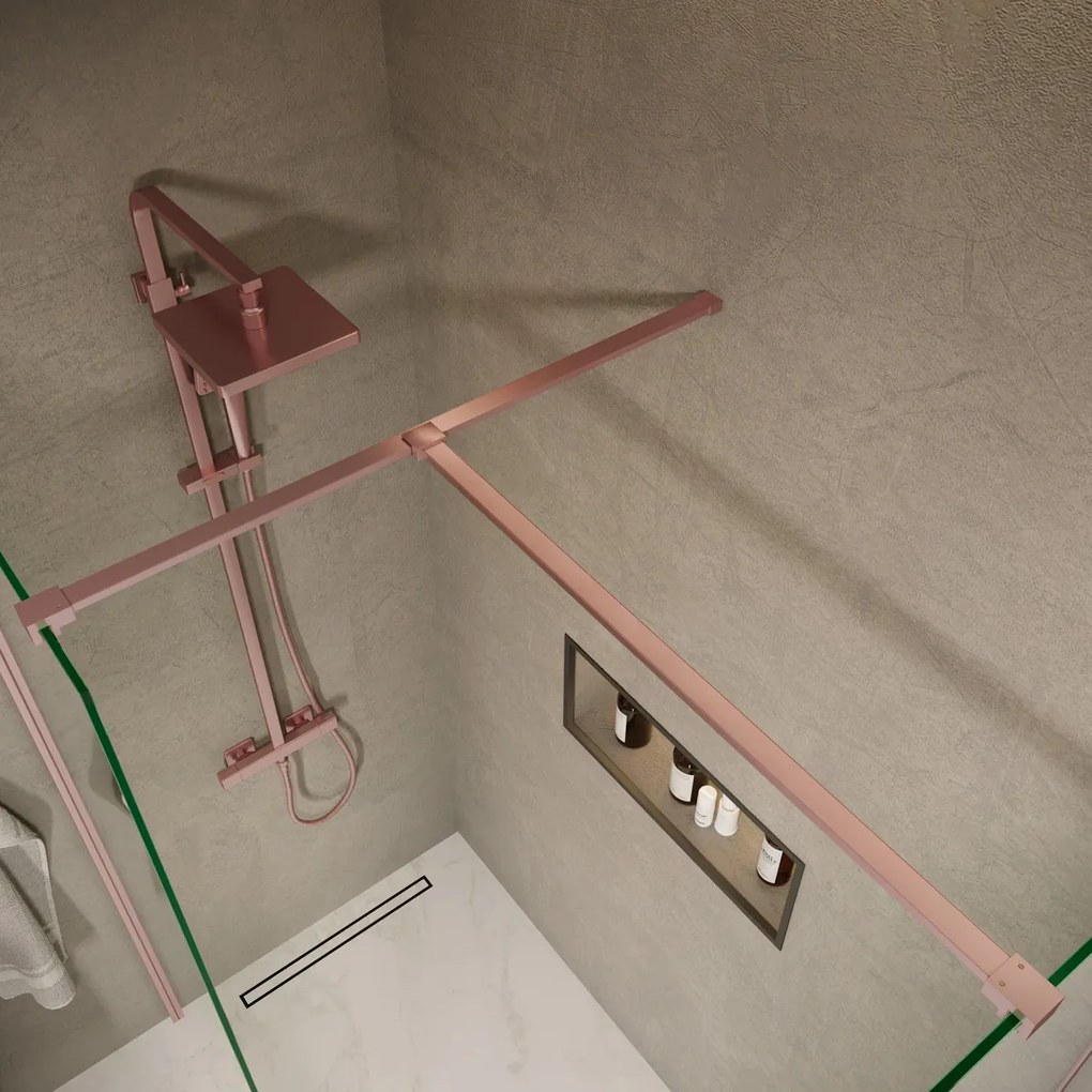 Saniclear Copper stabilisatiestang 100cm geborsteld koper