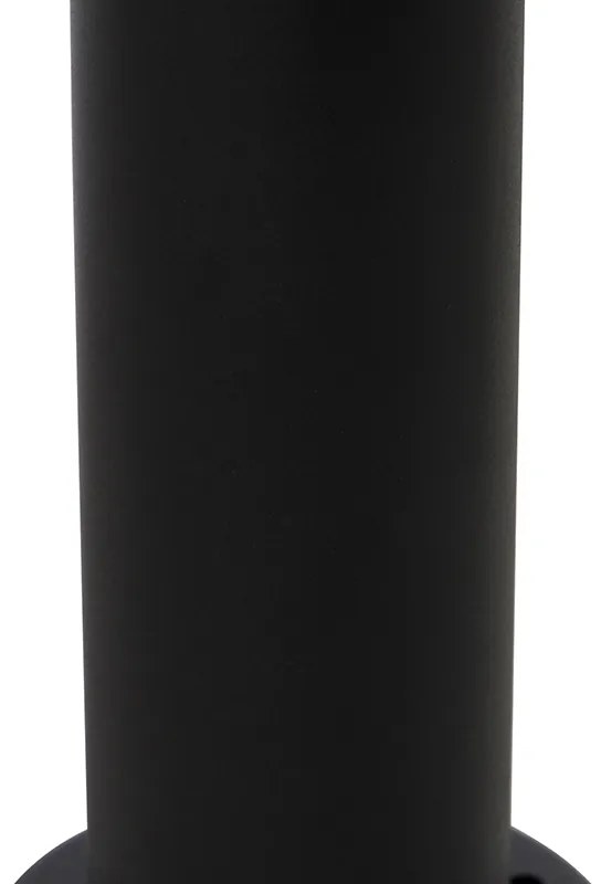 Staande buitenlamp zwart met heldere bol 50 cm IP44 - Sfera