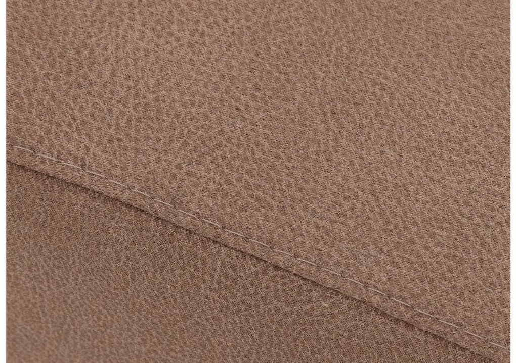 Goossens  My Style bruin, microvezel, 2,5-zits, stijlvol landelijk