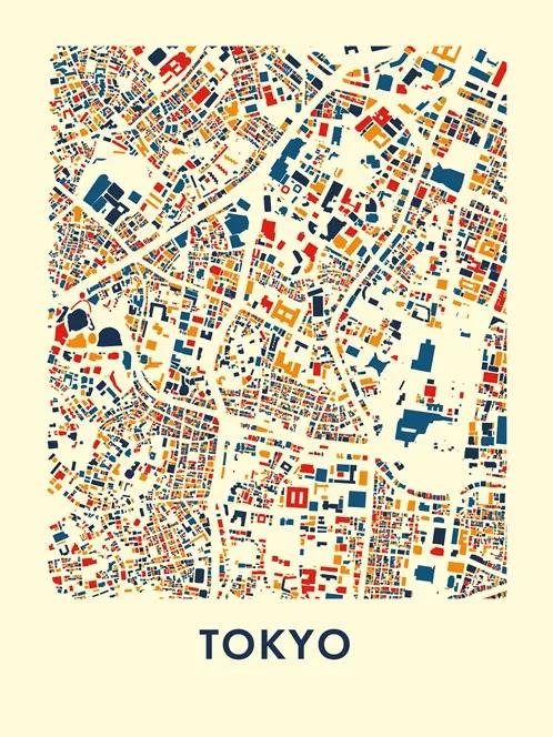 Tokyo . Mosaic