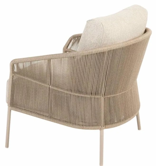 Taste by 4 Seasons Florence loungestoel latte Loungestoel   taupe weerbestendig