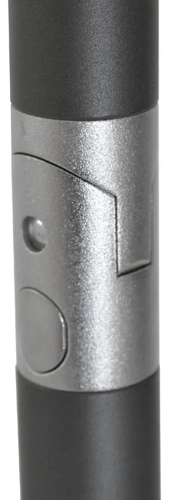 4 Seasons Outdoor Azzurro Parasol met taupe doek Ø 350 cm Parasol   taupe weerbestendig