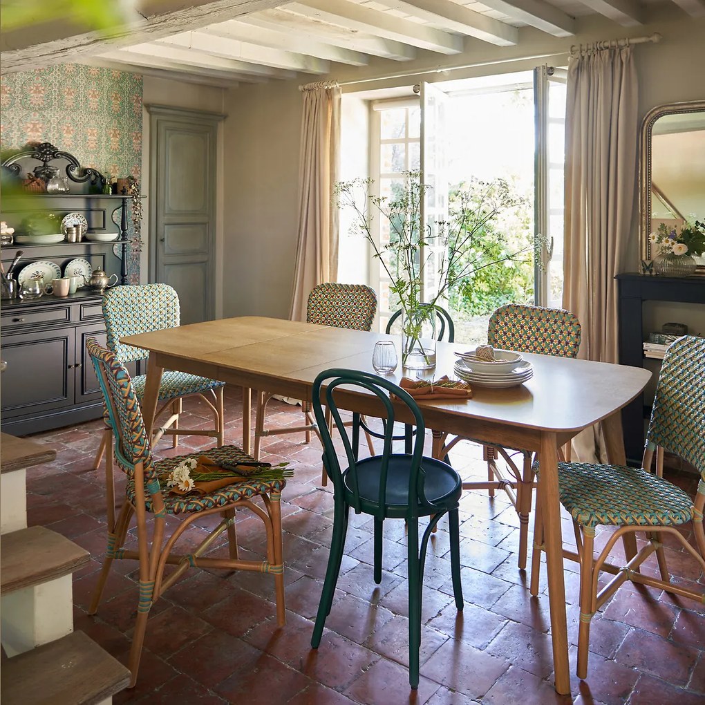 Set van 2 gevlochten stoelen, Musette