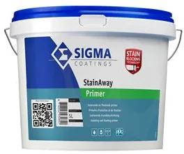 Sigma StainAway Primer - Wit - 5 l