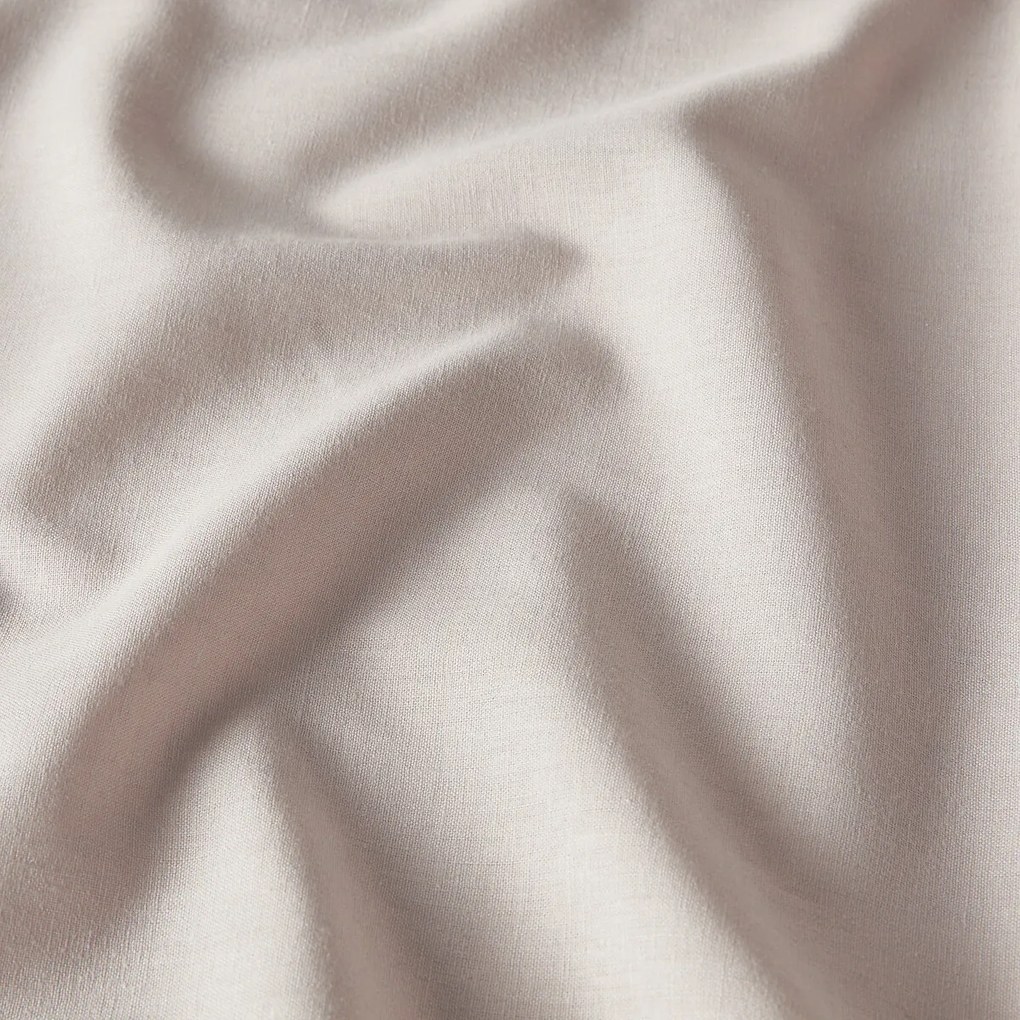 Gordijn in halflinnen afgewerkt met strikjes en oogjes, Lincot