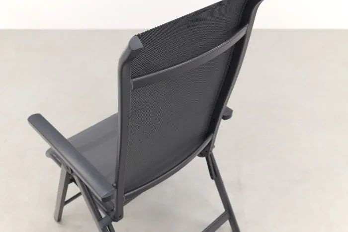 Hartman Milaan/Chaneo verstelbare tuinset - 180x90 cm. - 5-delig