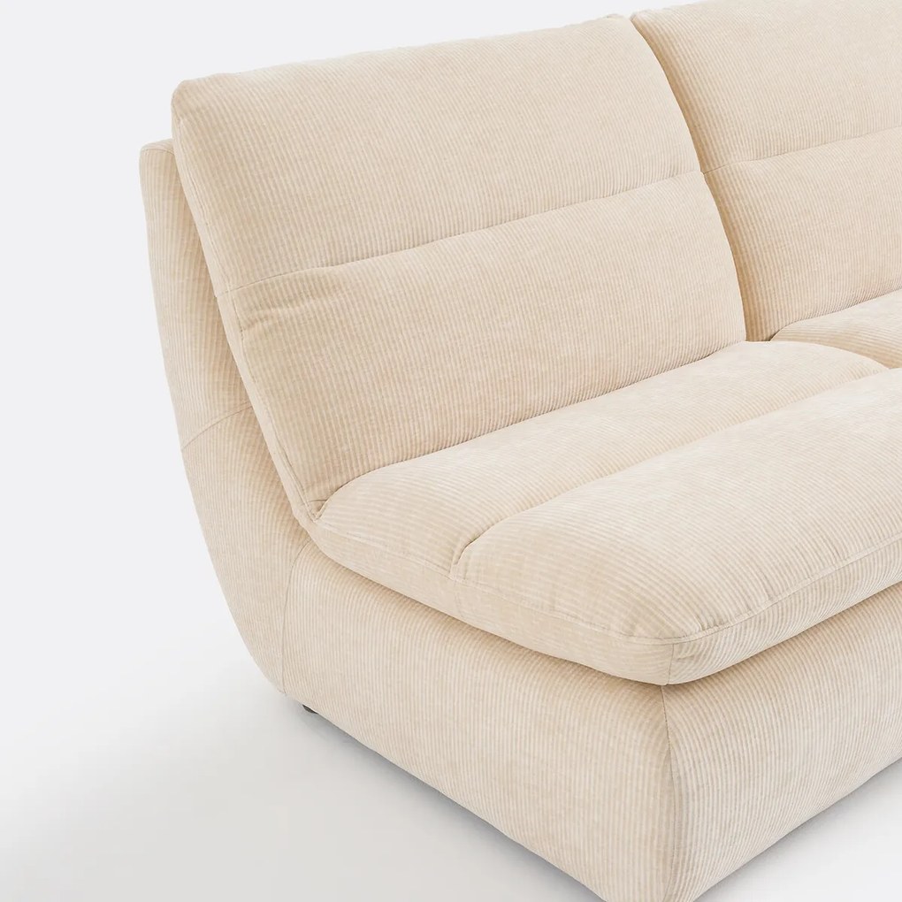 ERABLE 2-zits bank van reliëffluweel